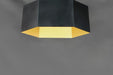 Myhouse Lighting Maxim - 30331BKGLD - LED Mini Pendant - Honeycomb - Black / Gold
