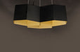 Myhouse Lighting Maxim - 30334BKGLD - LED Chandelier - Honeycomb - Black / Gold