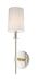 Myhouse Lighting Maxim - 32391OFSBRPN - One Light Wall Sconce - Uptown - Satin Brass / Polished Nickel