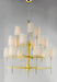 Myhouse Lighting Maxim - 32399OFSBRPN - 15 Light Chandelier - Uptown - Satin Brass / Polished Nickel