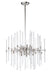 Myhouse Lighting Maxim - 38405CLPN - Eight Light Chandelier - Divine - Polished Nickel