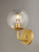 Myhouse Lighting Maxim - 38411CLNAB - One Light Wall Sconce - Branch - Natural Aged Brass