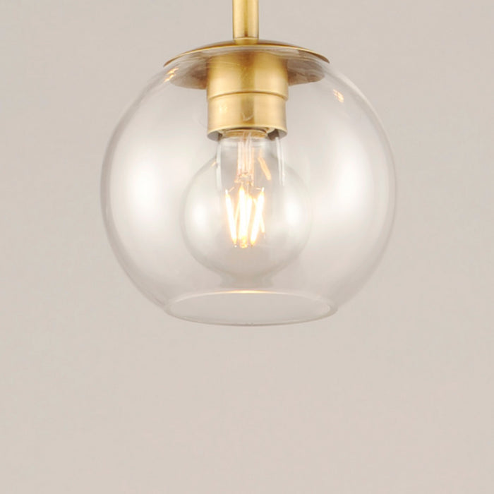 Myhouse Lighting Maxim - 38414CLNAB - Four Light Pendant - Branch - Natural Aged Brass