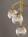 Myhouse Lighting Maxim - 38414CLNAB - Four Light Pendant - Branch - Natural Aged Brass