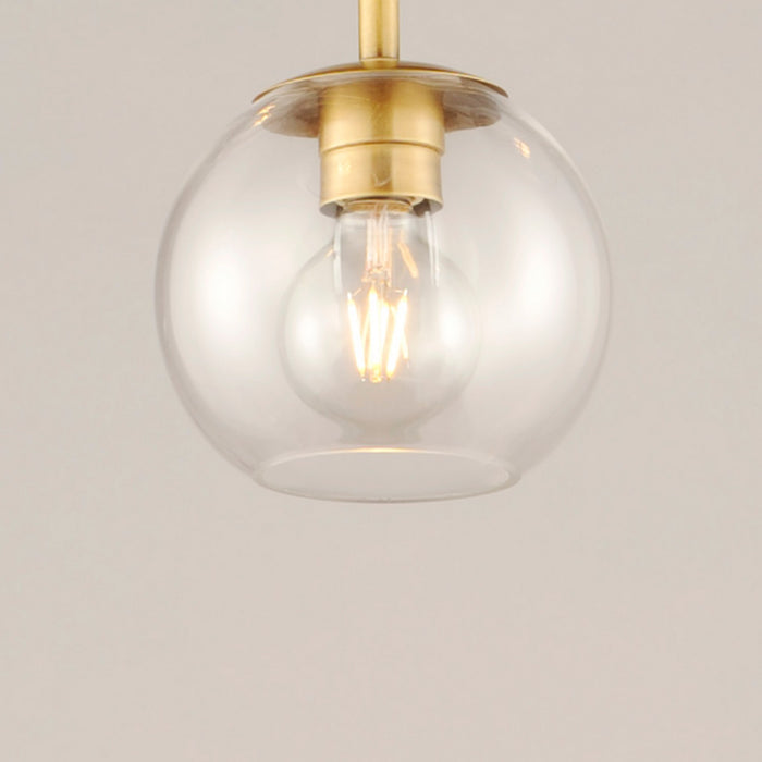 Myhouse Lighting Maxim - 38416CLNAB - Six Light Chandelier - Branch - Natural Aged Brass