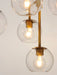 Myhouse Lighting Maxim - 38416CLNAB - Six Light Chandelier - Branch - Natural Aged Brass