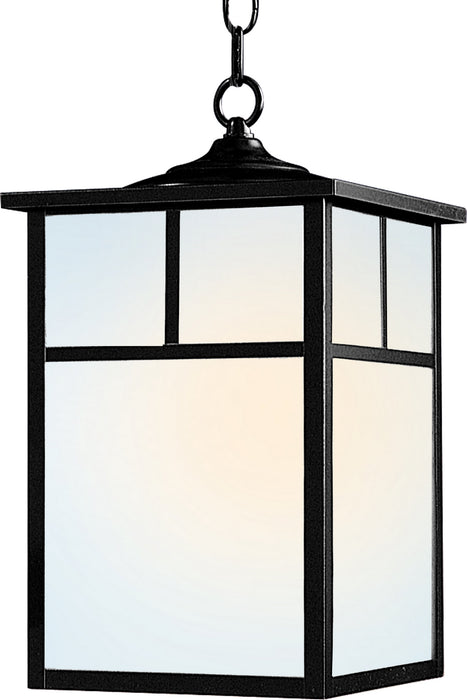 Myhouse Lighting Maxim - 4058WTBK - One Light Outdoor Hanging Lantern - Coldwater - Black