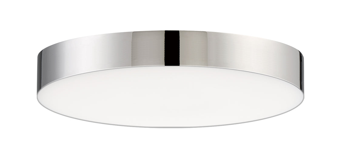 Myhouse Lighting Maxim - 57660WTPC - LED Flush Mount - Trim - Polished Chrome