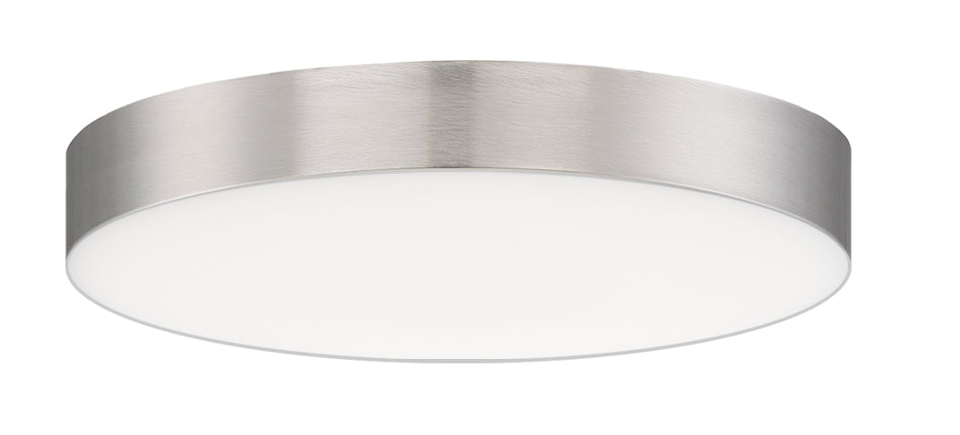 Myhouse Lighting Maxim - 57660WTSN - LED Flush Mount - Trim - Satin Nickel