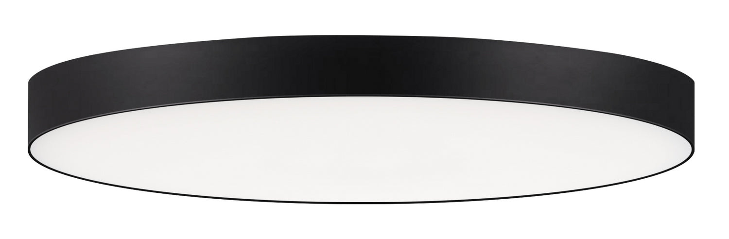 Myhouse Lighting Maxim - 57663WTBK - LED Flush Mount - Trim - Black