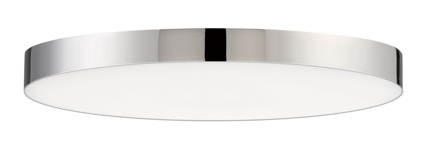 Myhouse Lighting Maxim - 57663WTPC - LED Flush Mount - Trim - Polished Chrome