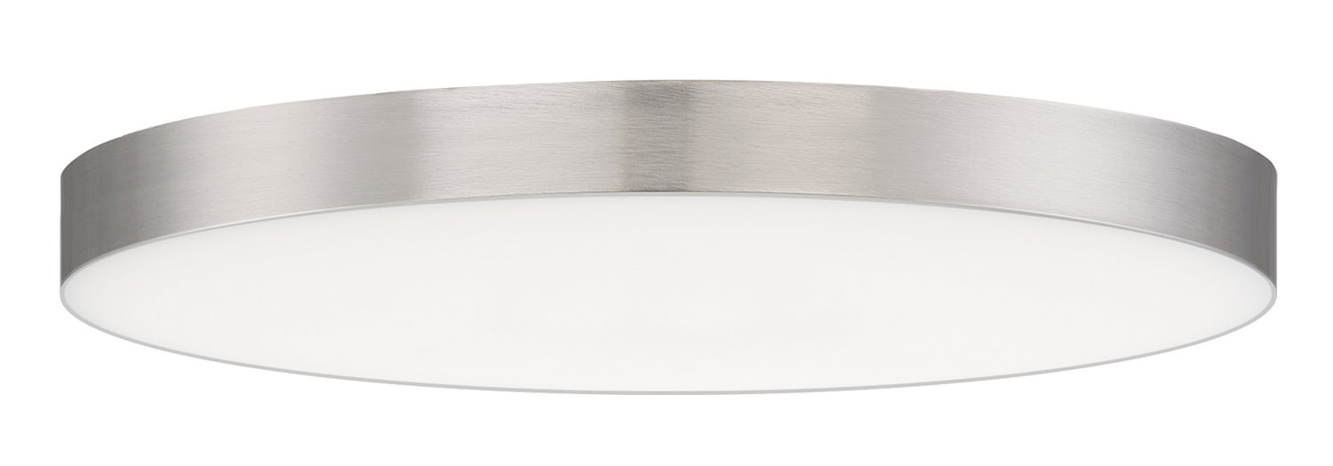 Myhouse Lighting Maxim - 57663WTSN - LED Flush Mount - Trim - Satin Nickel