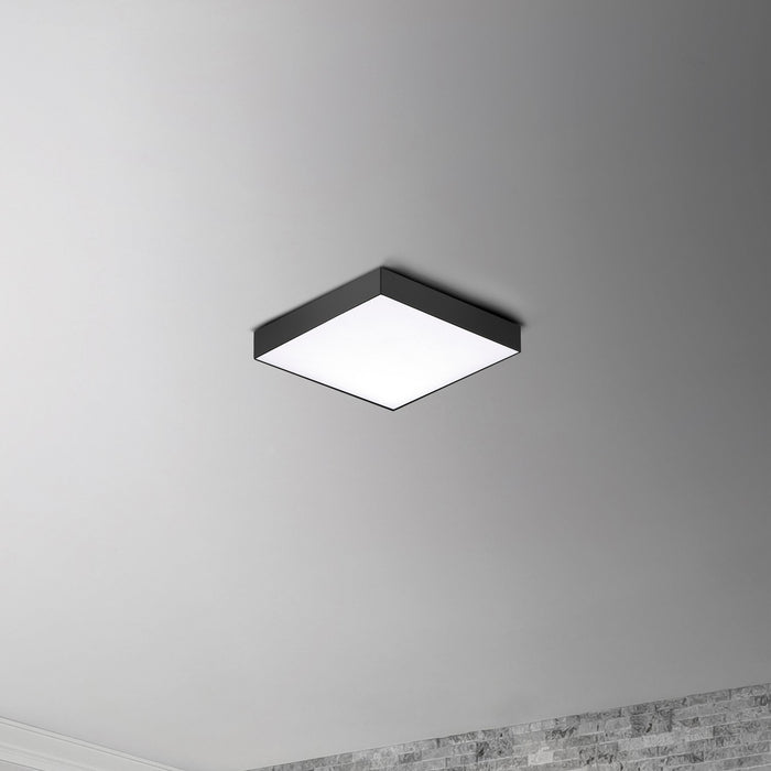 Myhouse Lighting Maxim - 57665WTBK - LED Flush Mount - Trim - Black