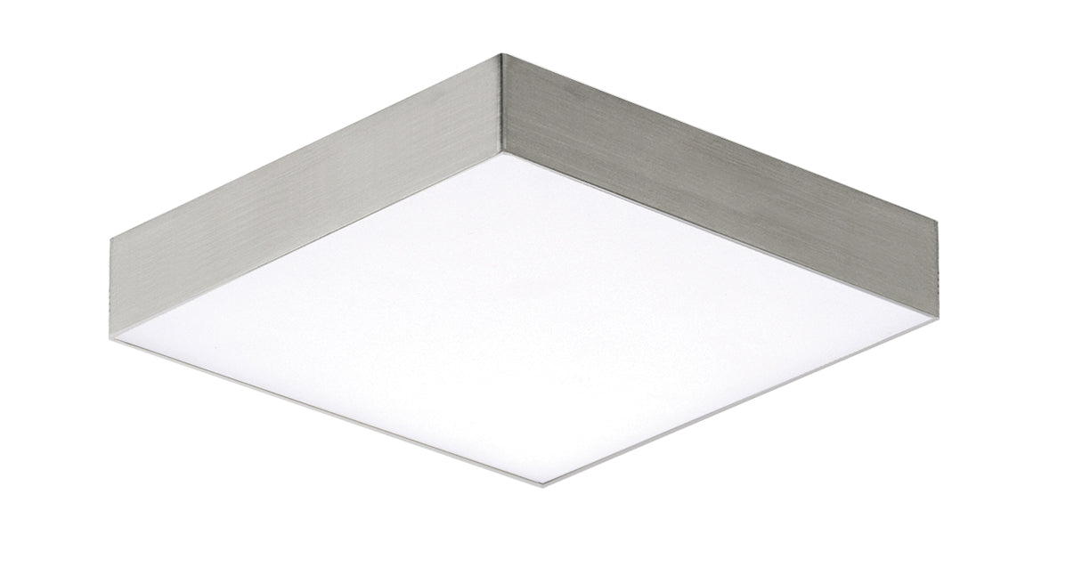 Myhouse Lighting Maxim - 57665WTSN - LED Flush Mount - Trim - Satin Nickel