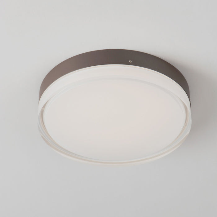 Myhouse Lighting Maxim - 57682CLFTBZ - LED Flush Mount - Illuminaire II - Bronze
