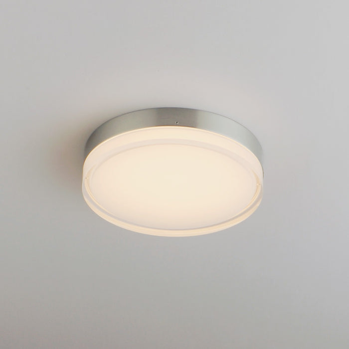 Myhouse Lighting Maxim - 57682CLFTSN - LED Flush Mount - Illuminaire II - Satin Nickel