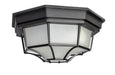 Myhouse Lighting Maxim - 67920BK - LED Flush Mount - Crown Hill LED E26 - Black