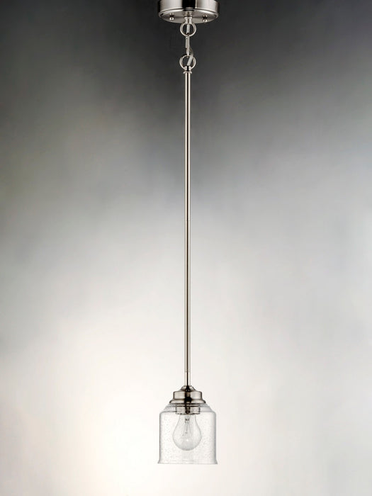 Myhouse Lighting Maxim - 91260CDSN - One Light Pendant - Acadia - Satin Nickel