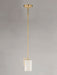 Myhouse Lighting Maxim - 91280SWSBR - One Light Mini Pendant - Dart - Satin Brass