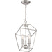 Myhouse Lighting Quoizel - AVY5203BN - Three Light Foyer Pendant - Aviary - Brushed Nickel