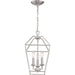 Myhouse Lighting Quoizel - AVY5203BN - Three Light Foyer Pendant - Aviary - Brushed Nickel