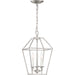 Myhouse Lighting Quoizel - AVY5203BN - Three Light Foyer Pendant - Aviary - Brushed Nickel