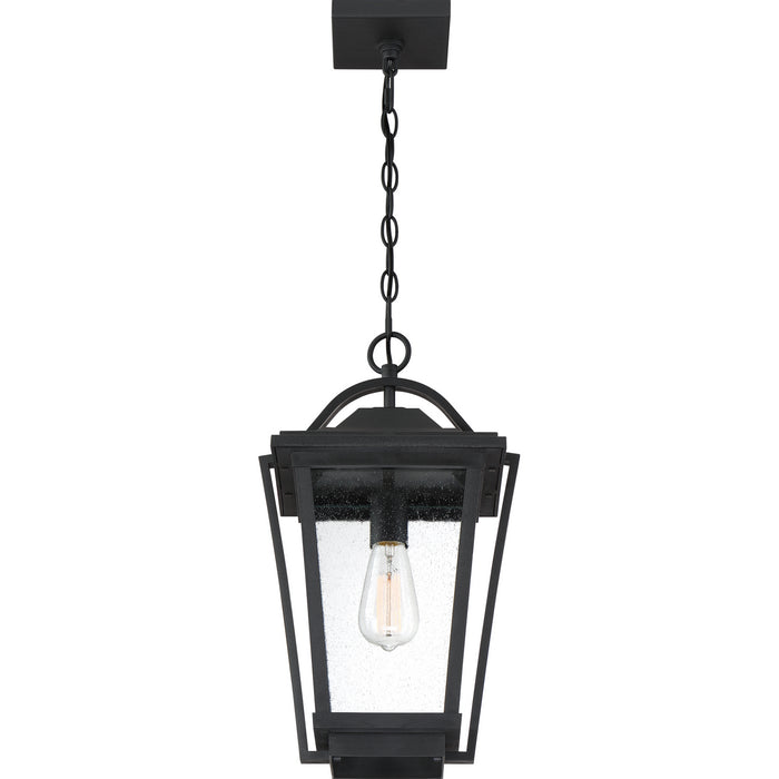 Myhouse Lighting Quoizel - DRS1911EK - One Light Outdoor Hanging Lantern - Darius - Earth Black