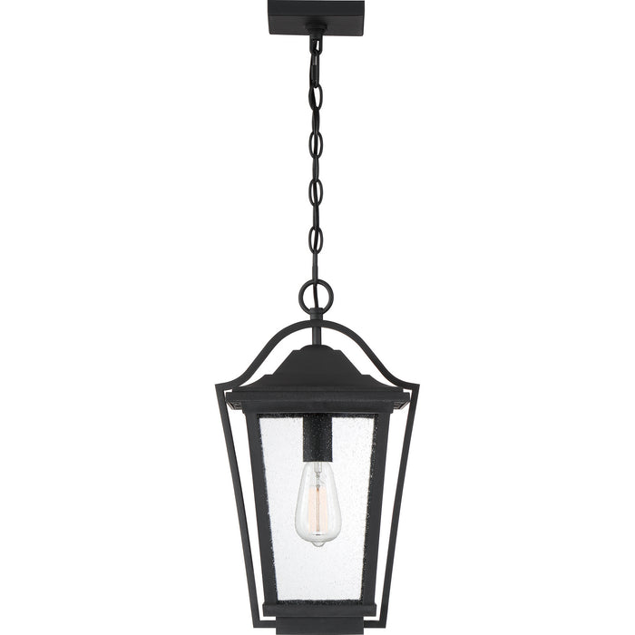 Myhouse Lighting Quoizel - DRS1911EK - One Light Outdoor Hanging Lantern - Darius - Earth Black