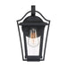 Myhouse Lighting Quoizel - DRS8407EK - One Light Outdoor Wall Lantern - Darius - Earth Black