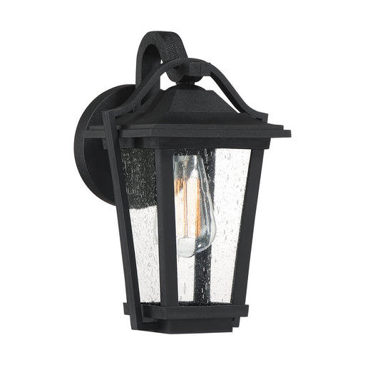 Myhouse Lighting Quoizel - DRS8407EK - One Light Outdoor Wall Lantern - Darius - Earth Black