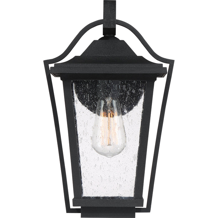 Myhouse Lighting Quoizel - DRS8409EK - One Light Outdoor Wall Lantern - Darius - Earth Black