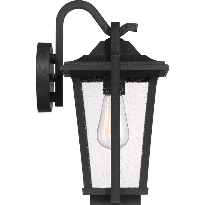 Myhouse Lighting Quoizel - DRS8409EK - One Light Outdoor Wall Lantern - Darius - Earth Black