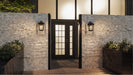 Myhouse Lighting Quoizel - DRS8409EK - One Light Outdoor Wall Lantern - Darius - Earth Black