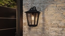 Myhouse Lighting Quoizel - DRS8409EK - One Light Outdoor Wall Lantern - Darius - Earth Black