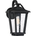 Myhouse Lighting Quoizel - DRS8409EK - One Light Outdoor Wall Lantern - Darius - Earth Black