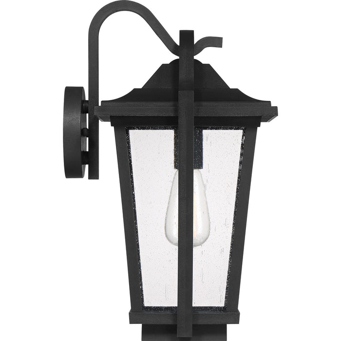 Myhouse Lighting Quoizel - DRS8411EK - One Light Outdoor Wall Lantern - Darius - Earth Black