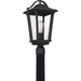 Myhouse Lighting Quoizel - DRS9011EK - One Light Outdoor Post Mount - Darius - Earth Black