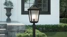 Myhouse Lighting Quoizel - DRS9011EK - One Light Outdoor Post Mount - Darius - Earth Black