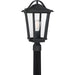 Myhouse Lighting Quoizel - DRS9011EK - One Light Outdoor Post Mount - Darius - Earth Black