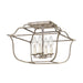 Myhouse Lighting Quoizel - GLY1714CS - Four Light Semi-Flush Mount - Gallery - Century Silver Leaf