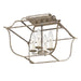 Myhouse Lighting Quoizel - GLY1714CS - Four Light Semi-Flush Mount - Gallery - Century Silver Leaf