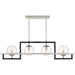 Myhouse Lighting Quoizel - KAN440EK - Four Light Island Chandelier - Kane - Earth Black