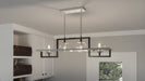 Myhouse Lighting Quoizel - KAN440EK - Four Light Island Chandelier - Kane - Earth Black