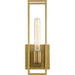 Myhouse Lighting Quoizel - LGN8605WS - One Light Bath - Leighton - Weathered Brass