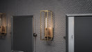 Myhouse Lighting Quoizel - LGN8605WS - One Light Bath - Leighton - Weathered Brass