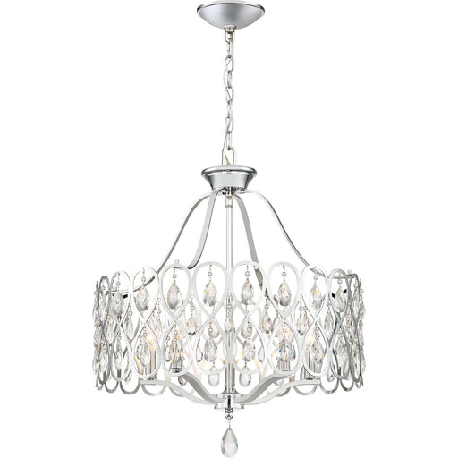 Myhouse Lighting Quoizel - LUL5022C - Five Light Chandelier - Lulu - Polished Chrome