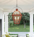 Myhouse Lighting Quoizel - RO1911AC - Two Light Outdoor Hanging Lantern - Rue De Royal - Aged Copper