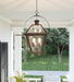 Myhouse Lighting Quoizel - RO1911IZ - Two Light Outdoor Hanging Lantern - Rue De Royal - Industrial Bronze