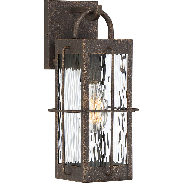 Myhouse Lighting Quoizel - WAR8406GZ - One Light Outdoor Wall Lantern - Ward - Gilded Bronze