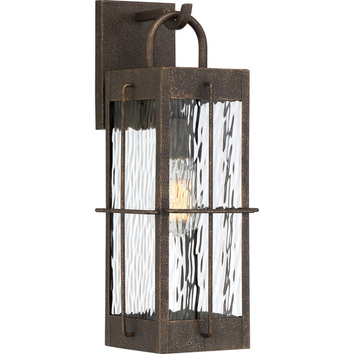 Myhouse Lighting Quoizel - WAR8407GZ - One Light Outdoor Wall Lantern - Ward - Gilded Bronze